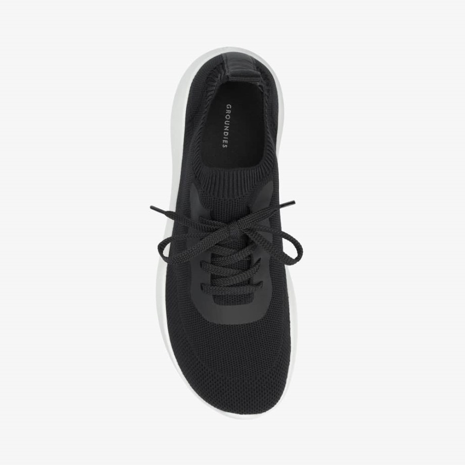 Groundies Black Breath Vegan Women