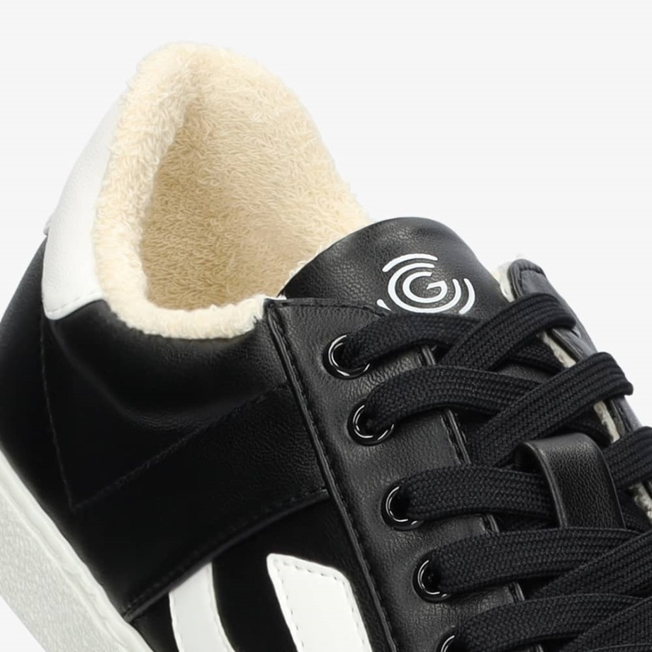 Groundies Black/White Greenwich Women