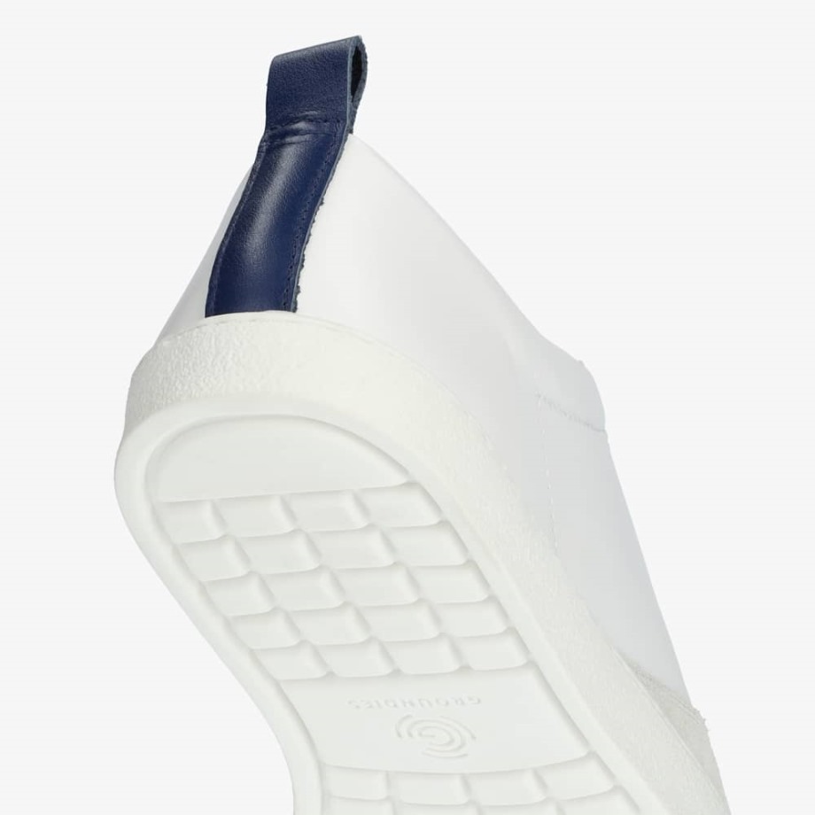 Groundies Soho Men White/Navy