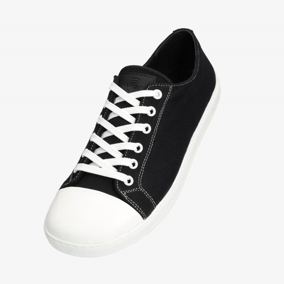Groundies True Star Low Vegan Men Black