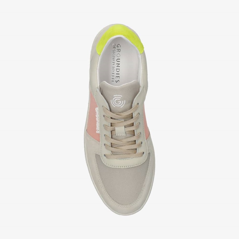 Hamptons Women Grey/Pink Groundies