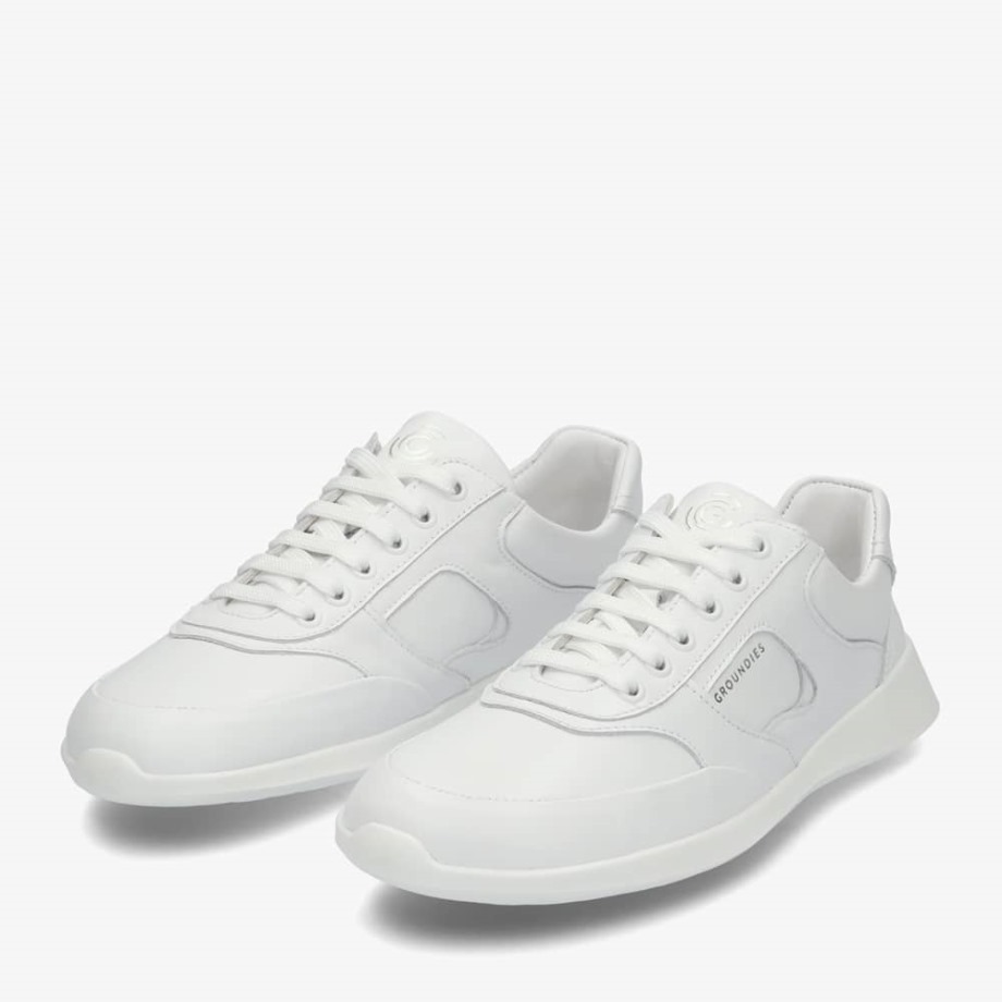 New Port Men Groundies White