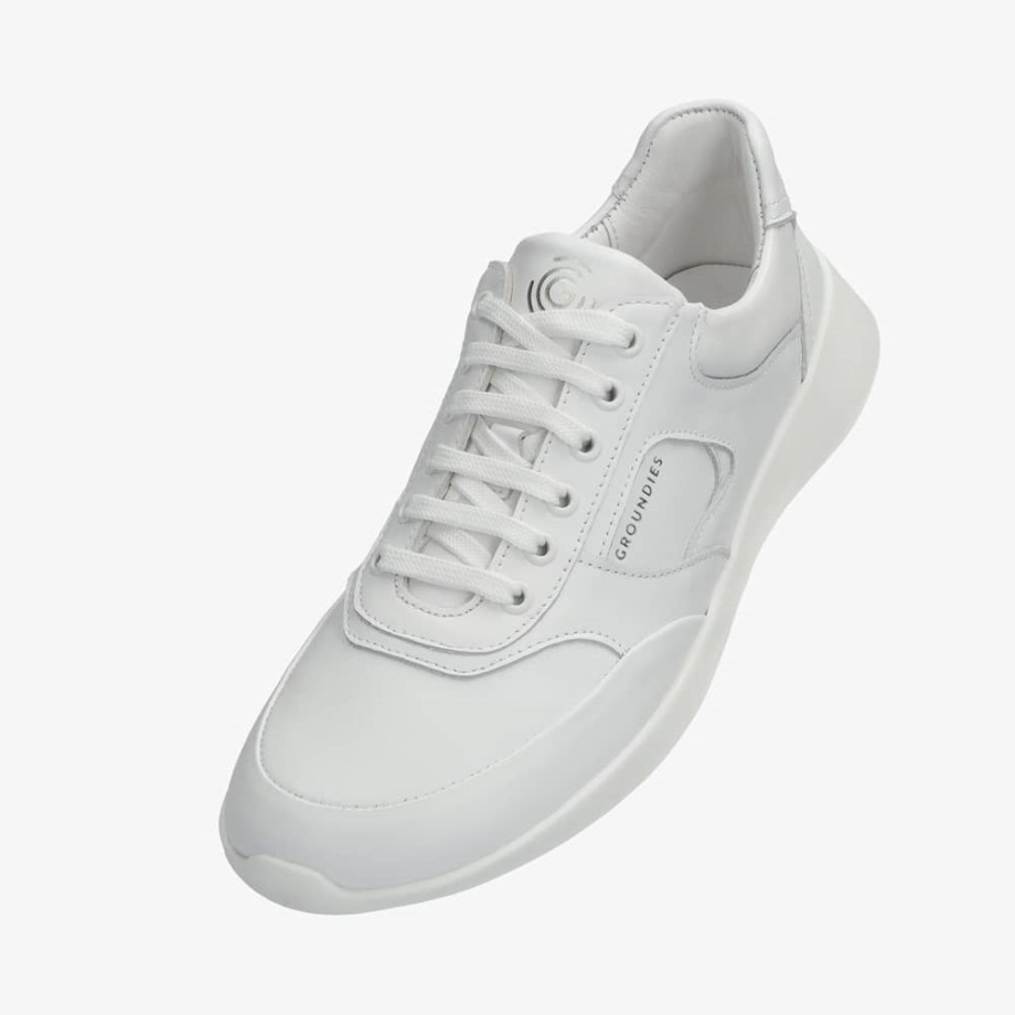 New Port Men Groundies White