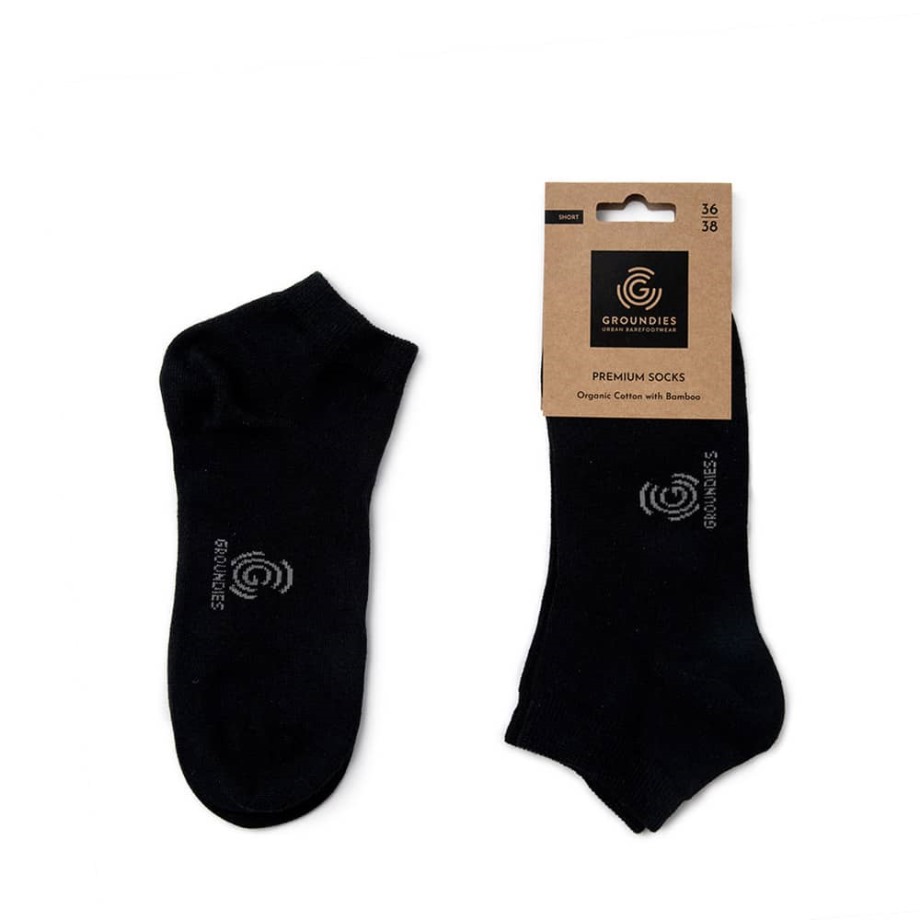 Premium Socks Low Groundies Black