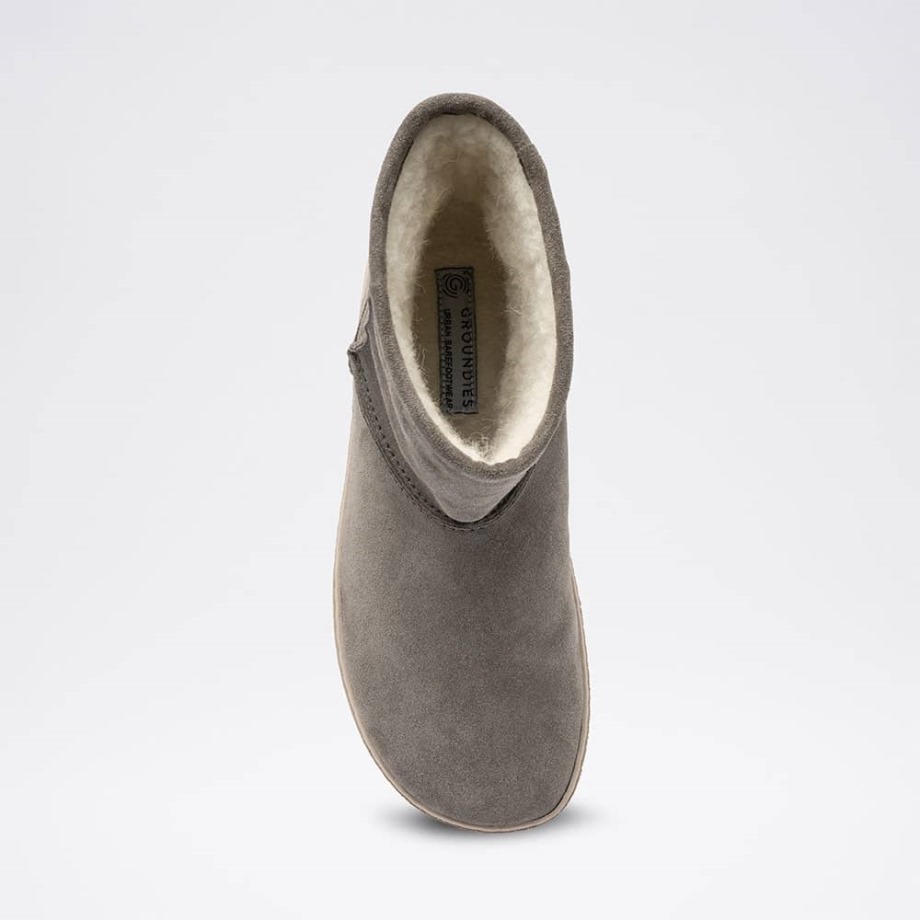 Taupe Groundies Cozy Boot Women