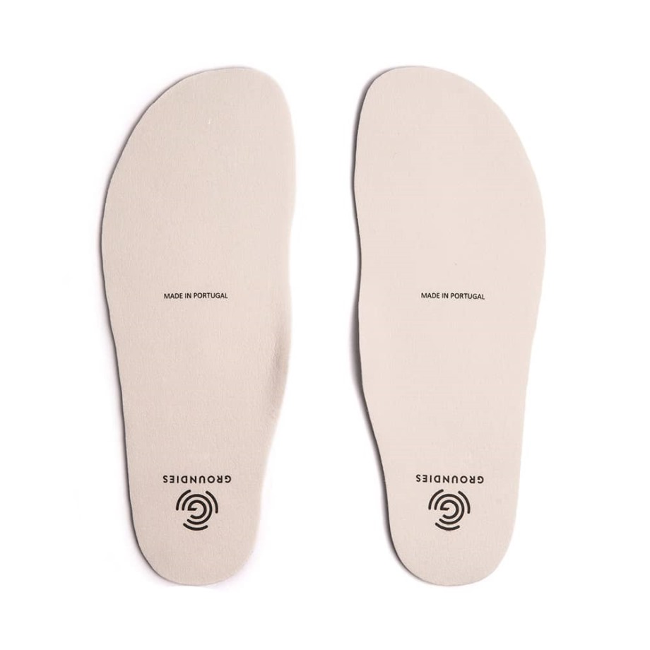 White Groundies Barefoot Insoles 3mm