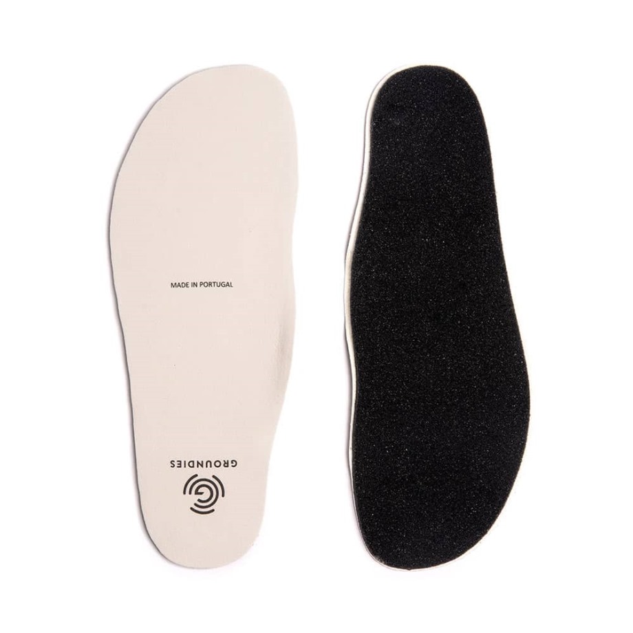 White Groundies Barefoot Insoles 3mm
