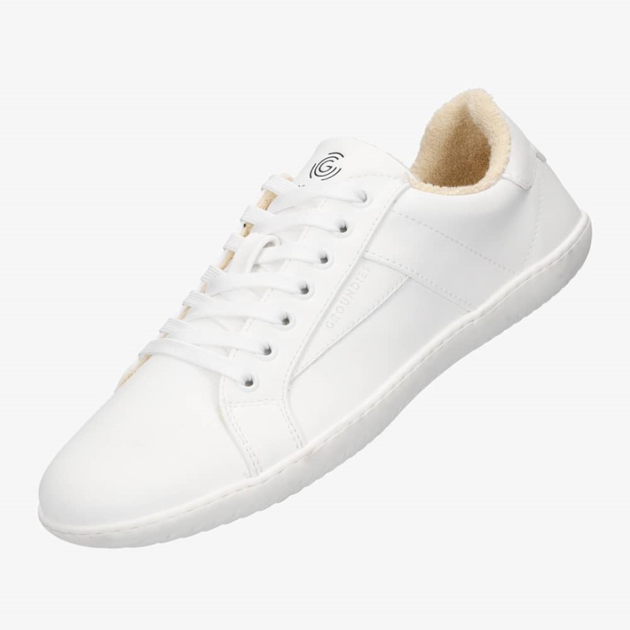 White Groundies Melbourne Vegan Men